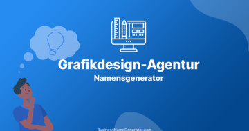 Der Namensgenerator für die Grafikdesign-Agentur