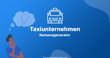 Taxiunternehmen-Namensgenerator
