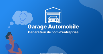 Générateur De Noms D’entreprise Pour Garage Automobile