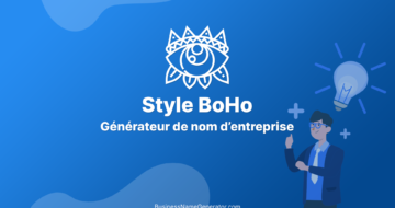 Générateur De Noms D'Entreprise De Style BoHo