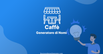 Generatore di Nomi e Idee per Caffè