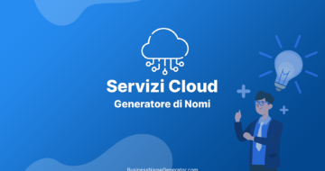 Generatore di Nomi e Idee per Servizi Cloud
