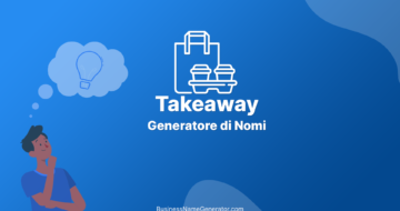 Generatore di Nomi e Idee per Takeaway
