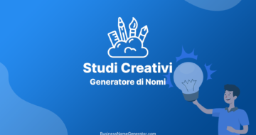Generatore di Nomi e Idee per Studi Creativi