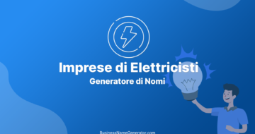 Generatore di Nomi per Imprese di Elettricisti