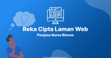 Idea & Penjana Nama Bisnes Reka Cipta Laman Web