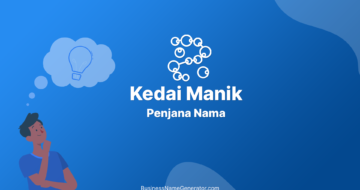 Penjana Nama Kedai Manik