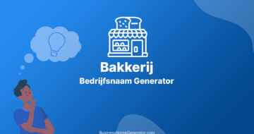 Bakkerij Bedrijfsnaam Generator