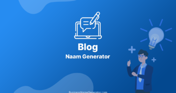 Blognaam Generator