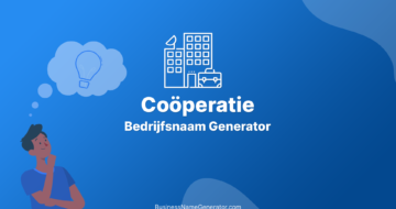 Coöperatie Bedrijfsnaam Generator
