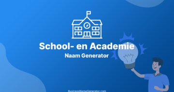 De School- en Academienaam Generator