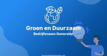 Groen en Duurzaam Bedrijfsnaam Generator & Ideeën