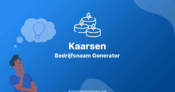 Kaarsen Bedrijfsnaam Generator