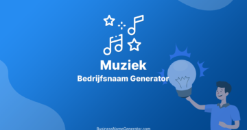 Muziek Bedrijfsnaam Generator