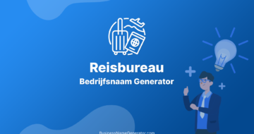 Reisbureau Bedrijfsnaam Generator