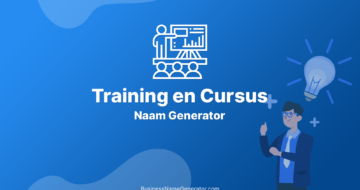 Training en Cursus Naam Generator Gids & Ideeën