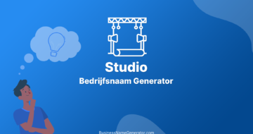 Studio Bedrijfsnaam Generator