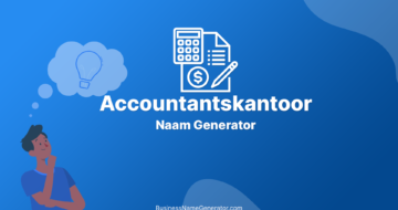 Accountantskantoor Naam Generator