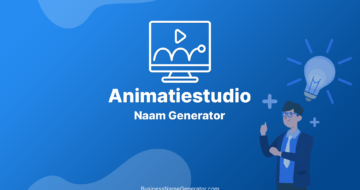 Animatiestudio Naam Generator