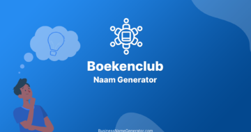 Boekenclub Naam Generator