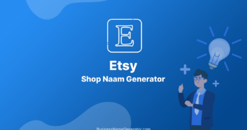 Etsy Shop Naam Generator