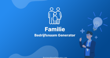 Familiebedrijf Naam Generator