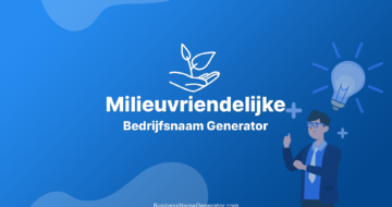 Milieuvriendelijke Bedrijfsnaam Generator