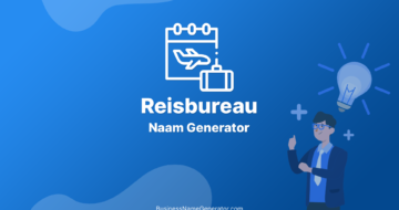 Reisbureau Naam Generator