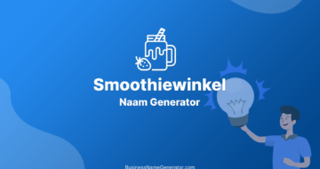 Smoothiewinkel Naam Generator