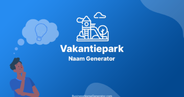 Vakantiepark Naam Generator