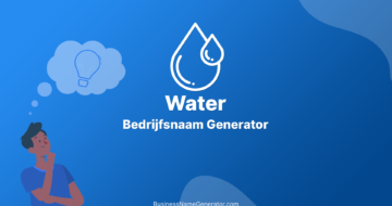 Waterbedrijf Naam Generator