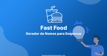 Gerador de Nomes para Empresas de Fast Food
