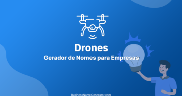 Gerador de Nomes para Empresas de Drones