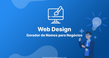Gerador de Nomes e Ideias para Negócios de Web Design