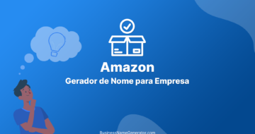 Gerador de Nome para Empresa na Amazon