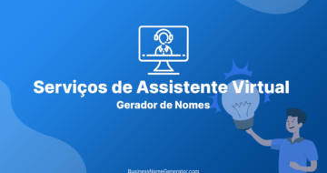 Gerador de Nomes para Serviços de Assistente Virtual