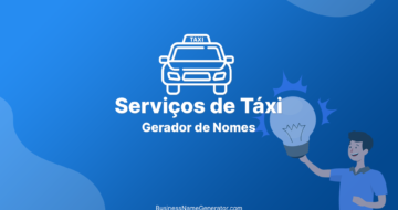 Gerador de Nomes para Serviços de Táxi