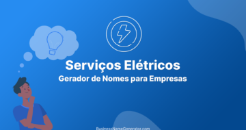 Gerador de Nomes para Empresas de Serviços Elétricos