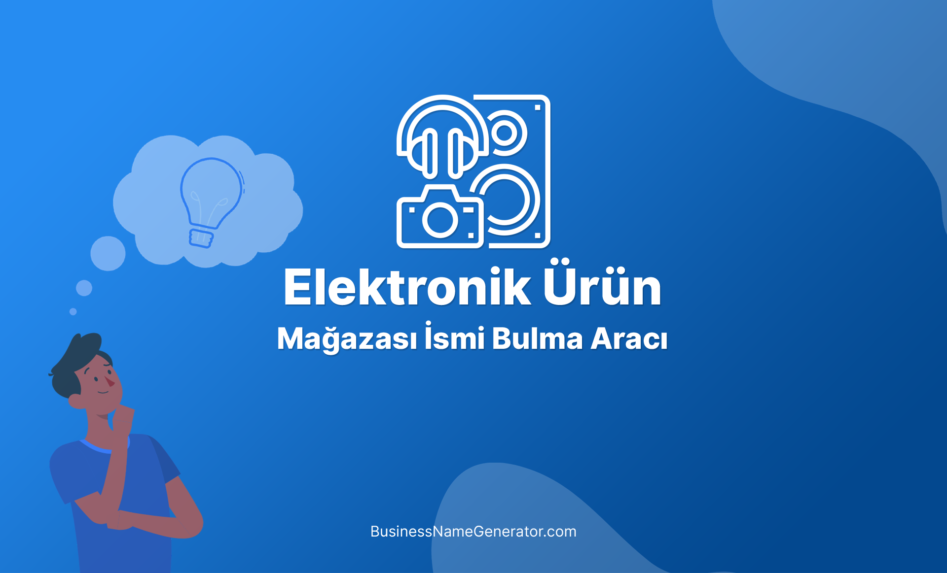Elektronik Ürün Mağazası İsmi Bulma Aracı