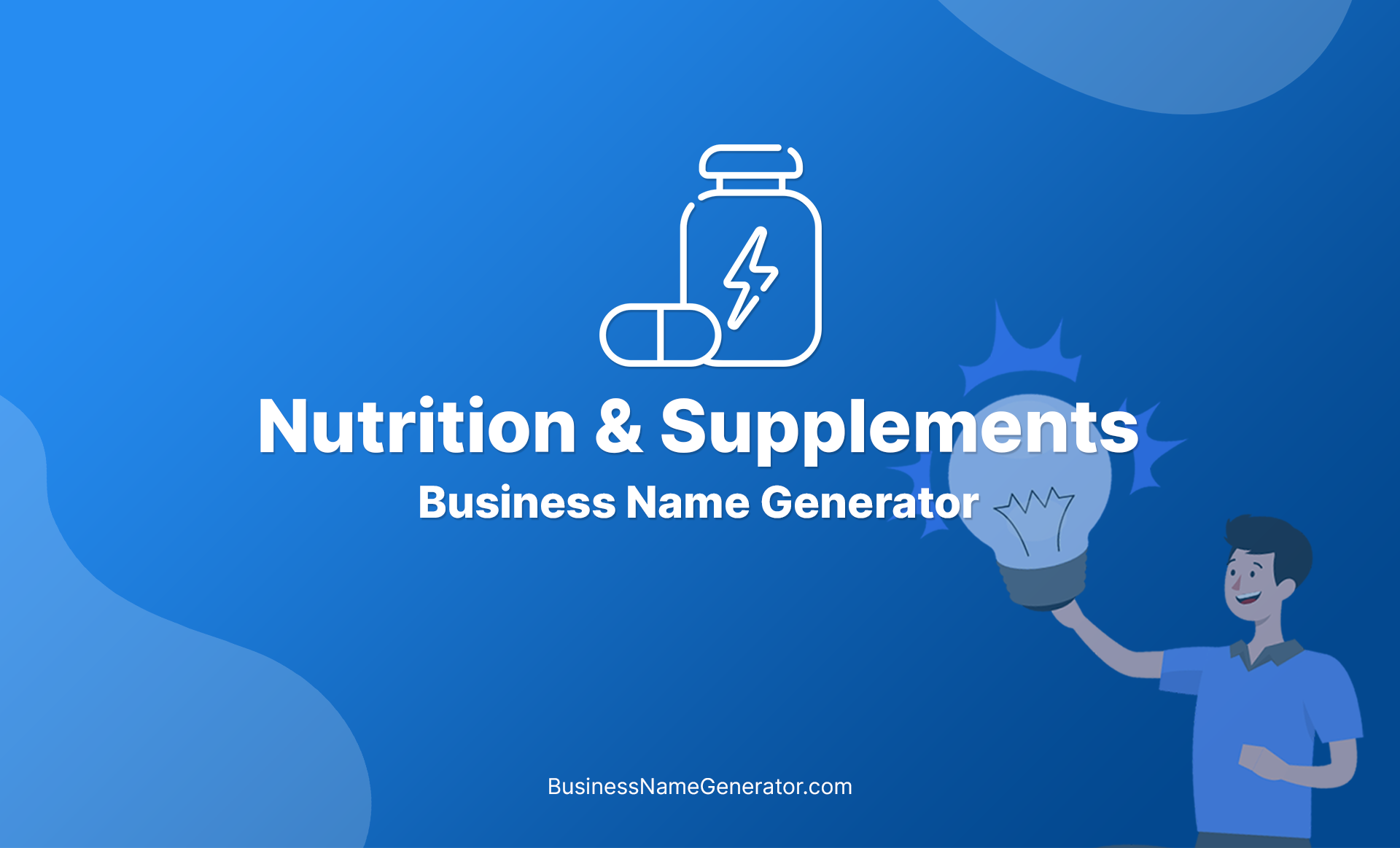 Nutrition & Supplements Business Name Generator