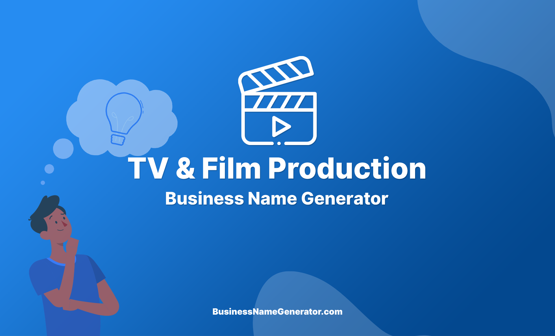 TV & Film Production Business Name Generator & Ideas