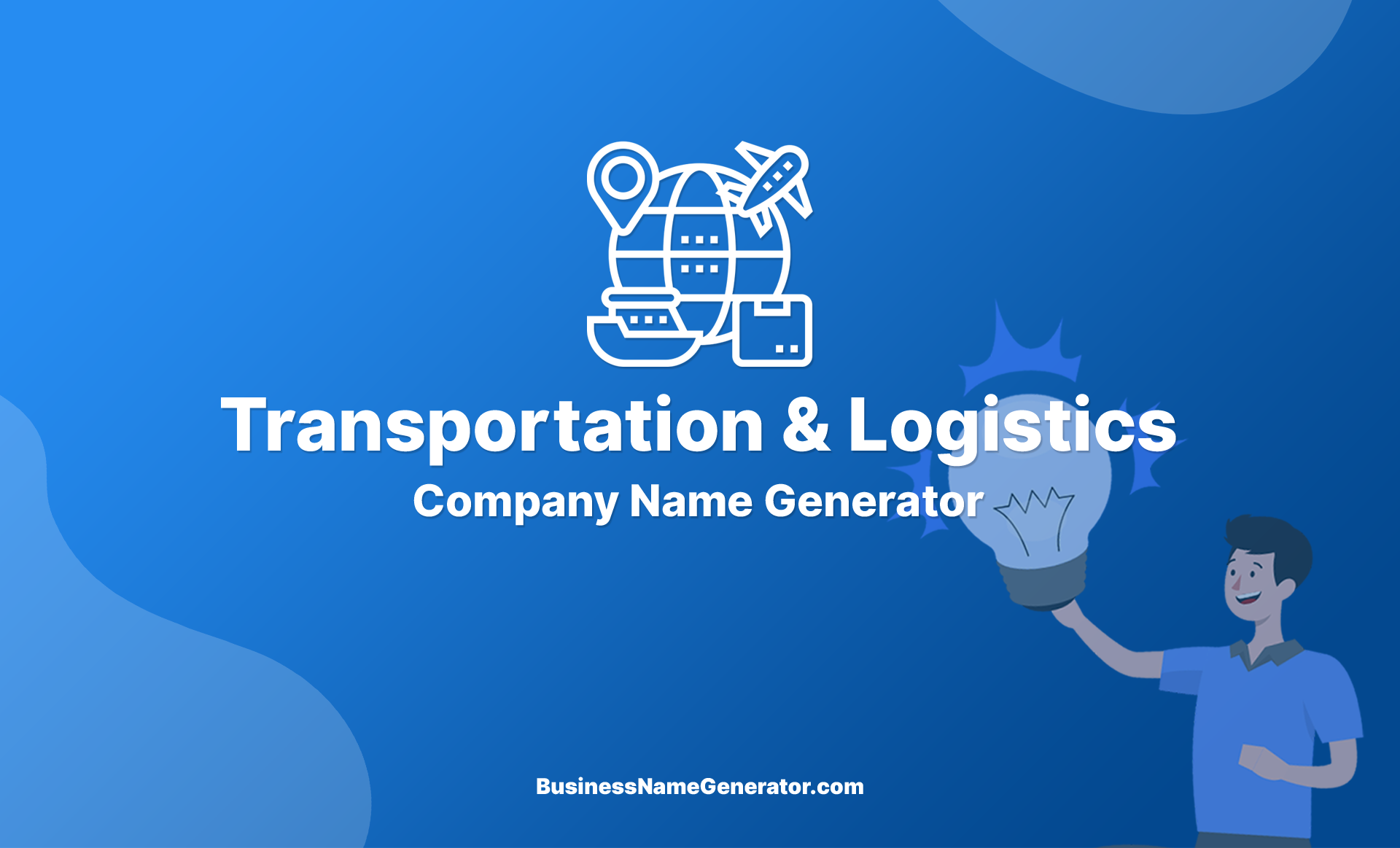 Various emotional congestion Logistics Business Name Generator + (Instant Availability Check)