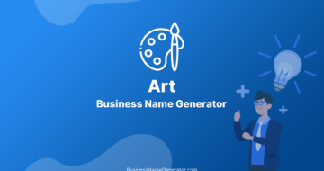 Art & Artist Business Name Generator