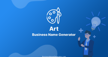 Art Business Name Generator & Ideas