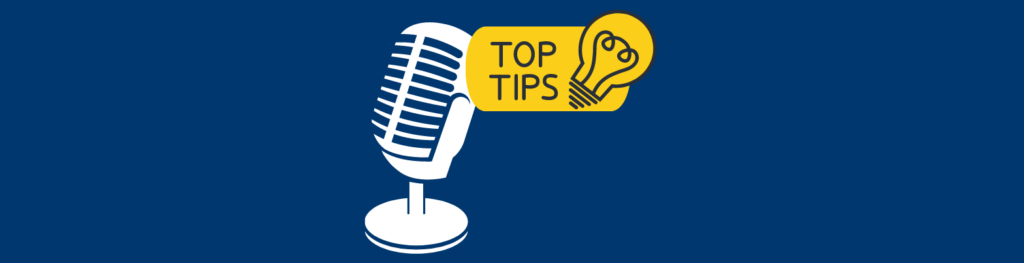 Top tips for podcast names