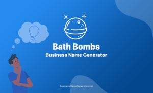 bath bomb shop name ideas