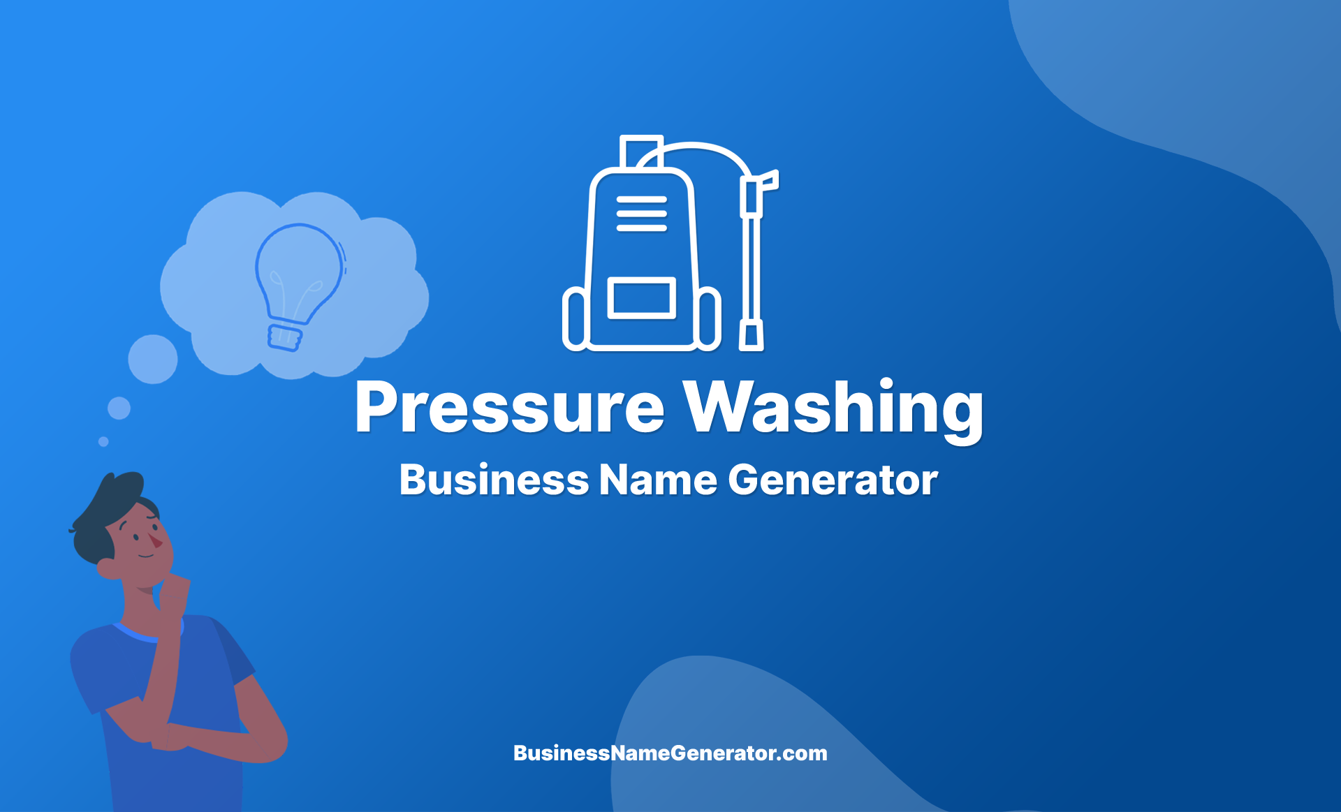Pressure Washing Business Name Generator
