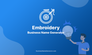 Embroidery business name generator  instant availability check