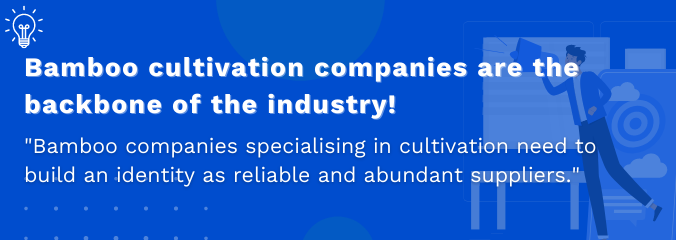 Bamboo cultivation companies are the backbone of the industry. Bamboo cultivation companies are the backbone of the industry.