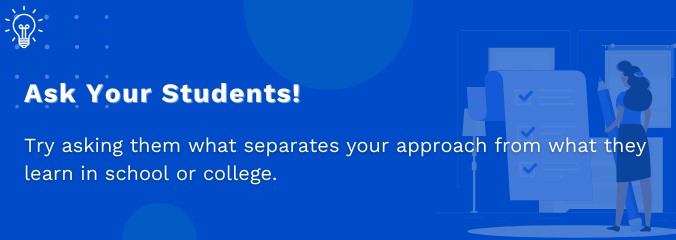 Ask Your Students! Ask Your Students!